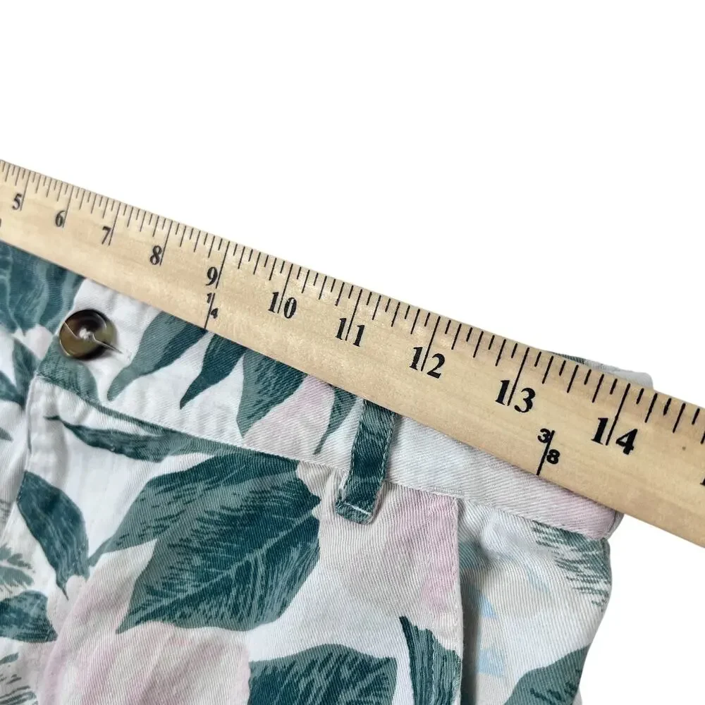 Billabong x The Salty Blonde Floral Shorts‎ Womens 30 High Rise Cuffed Tropical - Picture 10 of 14